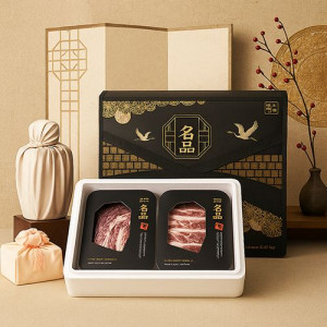 영주한우 투플 구이 모듬 선물세트(400g+400g)